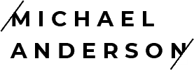 The logo for michael anderson.